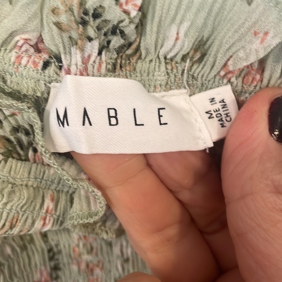 MABLE Floral Ruffle MIDI Dress - Picture 5 of 7